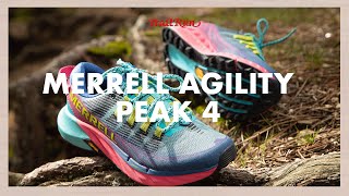 MERRELL AGILITY PEAK 4  Revista Trail Run [upl. by Htnicayh]