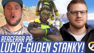 REAGERAR PÅ LUCIOGUDEN DSPSTANKY Overwatch [upl. by Haidej]