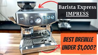 Breville Barista Express IMPRESS Review is this better than the Barista Pro [upl. by Warton]