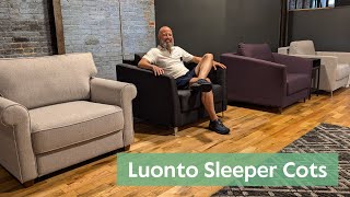 Luonto Sleeper CotsChairs  Fit a Bed in Any Room [upl. by Mashe885]