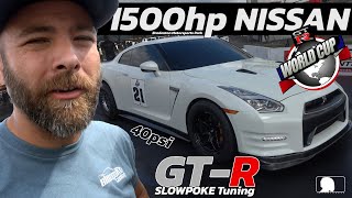 1500hp GTR Slowpoke Tuning  GTR World Cup [upl. by Ahselak51]