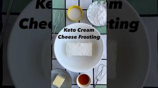 💚 SugarFree Keto Cream Cheese Frosting Recipe [upl. by Dnaltroc339]