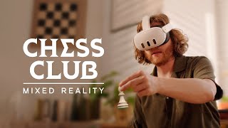 Chess Club  Mixed Reality Update Trailer  Meta Quest 3 [upl. by Artus456]