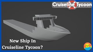 New Ship In Cruiseline Tycoon [upl. by Winne91]