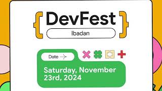 GDG IBADAN DEVFEST 2024 [upl. by Velma]