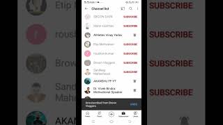 how to unsubscribe all subscriptions at once on youtube [upl. by Riana]