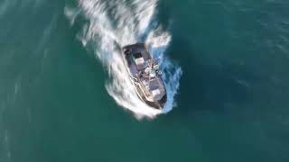 Mavic 3 Active Track 50 Test from a moving boat [upl. by Dasi]