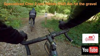 Specialized Creo 2 and Ribble CGR ALe hit the gravel [upl. by Naedan419]