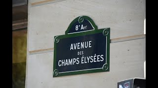 ON THAT Champs Elysees Paris France TRIP [upl. by Nosnor]