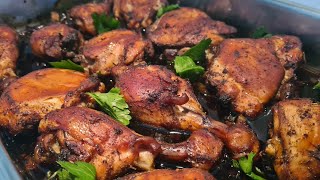 🇸🇷 Surinaamse ovenkip recept Surinaamse Roasted Chicken recipe [upl. by Notsud378]