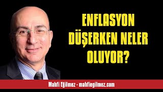 MAHFİ EĞİLMEZ ENFLASYON DÜŞERKEN NELER OLUYOR  SESLİ KÖŞE YAZISI [upl. by Denison69]