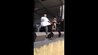 V Bozeman  CeeLo Green perform quotFool for Youquot at New Orleans Jazz Fest [upl. by Aihseuqram406]