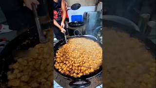 Manchurian kaise banta hai😋🤔। making streetfood shortsvideo [upl. by Airdnahs716]