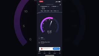 5G Iliad  Speedtest a Civitavecchia RM  1GBps [upl. by Chavey]