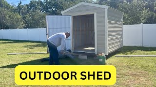 Best Outdoor Storage Shed  Lifetime Back Yard Storage Shed  Langston’s Tampa Sheds [upl. by Ardnosac259]