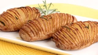 Hasselback Potatoes Recipe  Laura Vitale  Laura in the Kitchen Episode 850 [upl. by Flowers529]