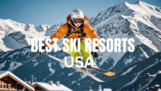 Top 10 Ski Resorts in the US You Cant Miss This Winter ⛷️❄️ [upl. by Ahsikcin623]