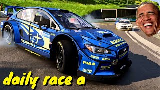 Driving GT7 Like a Rally Sim And Beating Everybody Online [upl. by Ahselet]