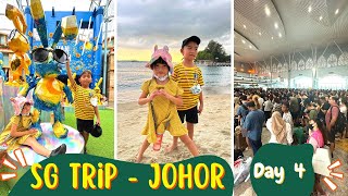 Singapore Trip  Travelodge hotel  Vivo City  RWS  Siloso beach  naik bus ke Johor Bahru [upl. by Ahsiyt]