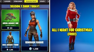 Unlock the FREE Christmas Emote Renegade Raider Returns [upl. by Samaria]