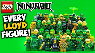 Every LEGO Ninjago Lloyd Minifigure 20122022 REVIEWED [upl. by Yornoc89]