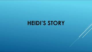 Love Addiction Part 1 Heidis Story  Heidi A [upl. by Narda]