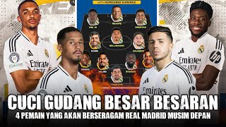 ROMBAK SKUAD❗4 Pemain Yang Akan Berseragam Real Madrid Musim Depan 😍 Barca Ketar Ketir Melihatnya [upl. by Annaira964]