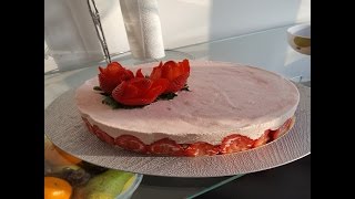 RECETTE DE FRAISIER FACILE ET RAPIDE [upl. by Apostles]