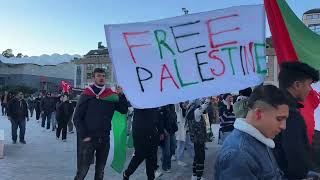 La manifestazione di Varese per la Palestina [upl. by Nnairahs]