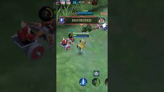 Eudora and Thumzu  direct target kill ml5v5 [upl. by Annahsad448]