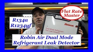 Robin Air Refrigerant Leak Detector R134a and HFO1234yf [upl. by Dexter]