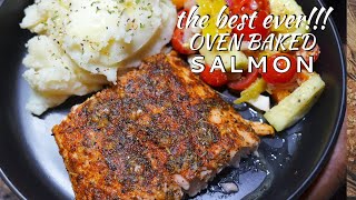 The Best Ever Oven Baked Salmon Recipe  Ray Macks Kitchen and Grill [upl. by Acinnej251]