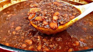 Homemade CHILI Recipe  Simply Mama Cooks [upl. by Rayle]