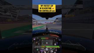 F1 24  My fastest lap in SILVERSTONE 🇬🇧 128417 on CONTROLLER on the McLaren F1 car [upl. by Weingartner]