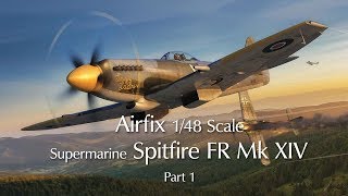 Airfix Spitfire FR Mk XIV Review [upl. by Germana]