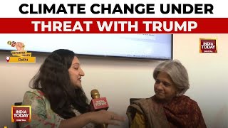 Trumps Election A Blow To Climate Action Says Sunita Narain  India Today  Reporter Diary [upl. by Dewhirst]