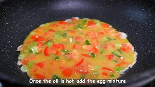 Try cooking eggs and tomatoes  The egg is tasty and flavorful and the tomato is refreshing [upl. by Gertrud64]