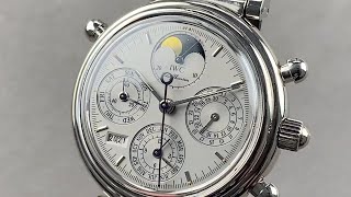 IWC Da Vinci Rattrapante Limited Edition IW375103 IWC Watch Review [upl. by Andi]