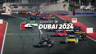 Hankook 24H DUBAI 2024  Night Practice [upl. by Annayar503]