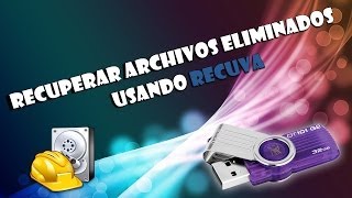 Como recuperar archivos eliminados de una USB  2014 [upl. by Teerpnam951]