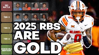 2025 Rookie Running Backs will CHANGE EVERYTHING in Dynasty Rankings [upl. by Allekim]