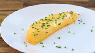 French Omelette Recipe  How to Make French Omelet [upl. by Icul973]