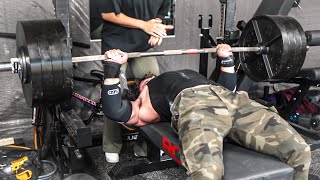 420 BENCH PRESS  PR AFTER PR [upl. by Len406]