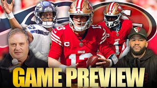 PREVIEW 49ers  Seahawks  Who Will Win  Krueger amp Crocker [upl. by Harimas]