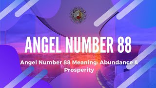 ✨Angel Number 88 Meaning ✅ Abundance amp Prosperity🌙🌈🔮 [upl. by Christean582]