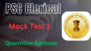 PSC WB JOB UPDATE LATEST  PSC Clerical Recruitment latest today  Mock Test 1 Convolution Educare [upl. by Teddy204]