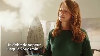 Fer vapeur TexStyle 9 de Braun  Découvez le fer le plus puissant de Braun [upl. by Leirda]