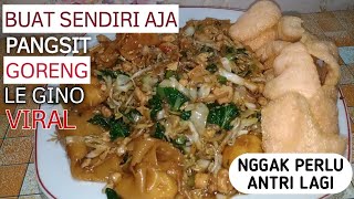 RESEP DAN CARA BUAT PANGSIT GORENG  PANGSIT GORENG VIRAL LE GINO  NGGAK USAH ANTRI  DI JAMIN ENAK [upl. by Avis]