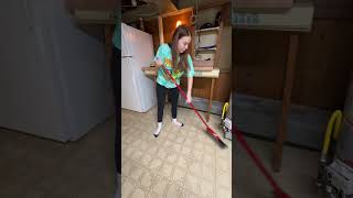 Deep cleaning the basement cleaningvideos cleaningmotivation blackwidow cleanwithme [upl. by Conrad]