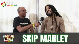 5 Questions with Skip Marley Reggae Land Festival 2024 new music collabs debut European shows [upl. by Moonier]